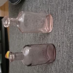 Antique medical bottles